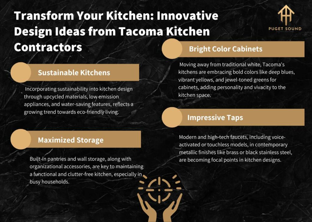 Transform Your Kitchen: Innovative Design Ideas from Tacoma Kitchen Contractors