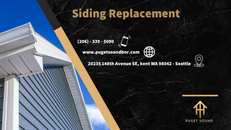 Siding Replacement - puget sound